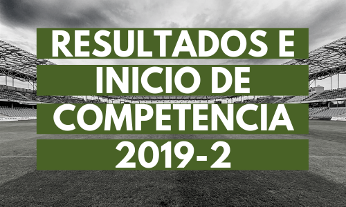 Resultados e inicio de competencia 2019-2